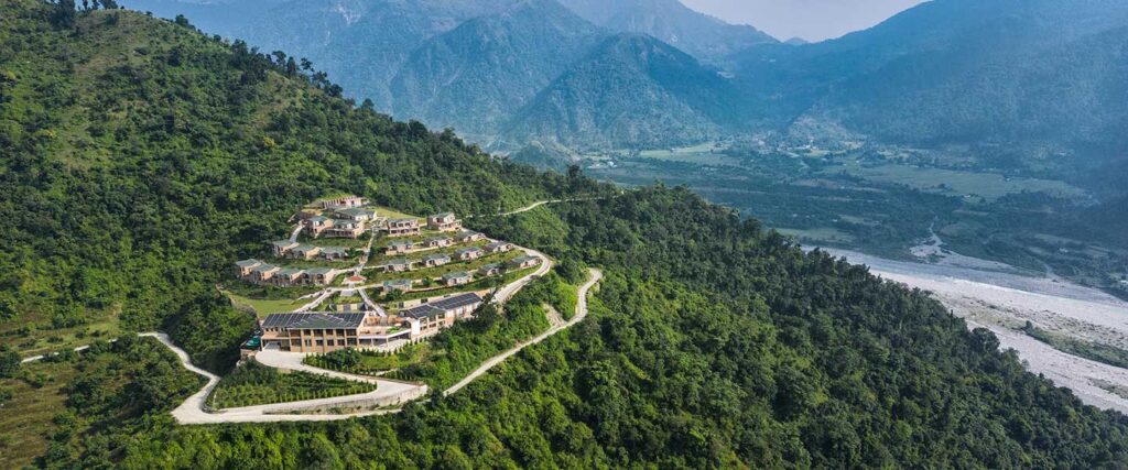 Aerial-View-of-Welcomhotel-Jim-Corbett